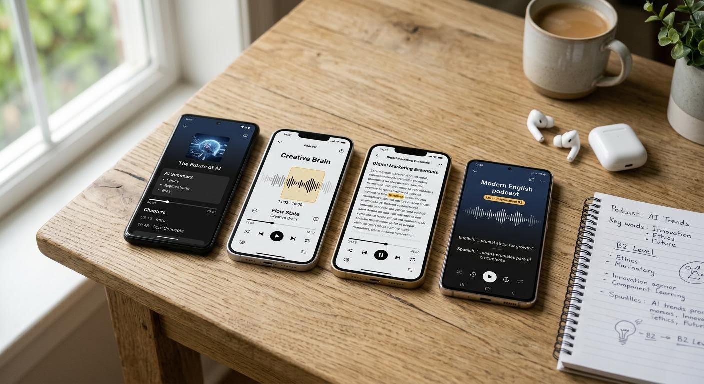 ListenLeap vs PodWise vs Snipd vs LingQ: Which App Turns Podcasts into Vocabulary You Keep in 2026