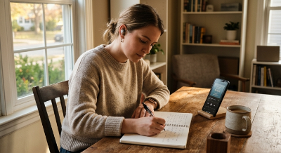 How to Take Notes on English Podcasts Without Missing the Next Sentence