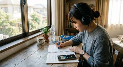 ポッドキャストで英語が聞き取れるようになるには？2026年、ディクテーションを組み込んだ3ステップ練習法で3か月後にBBCが聞き取れる