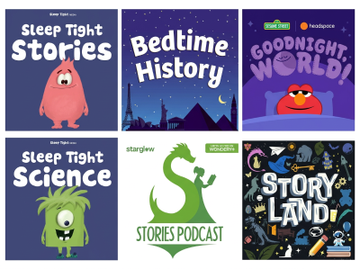 Best Bedtime Podcasts for Kids: 6 Relaxing Podcasts to Help Children Sleep