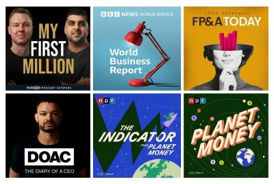 Top 6 Must-Listen Business Podcasts for Entrepreneurs & Professionals